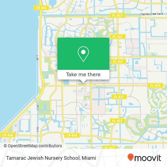 Tamarac Jewish Nursery School map