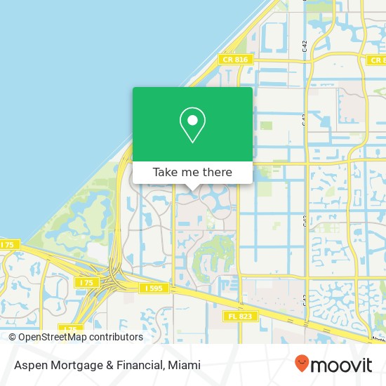 Mapa de Aspen Mortgage & Financial