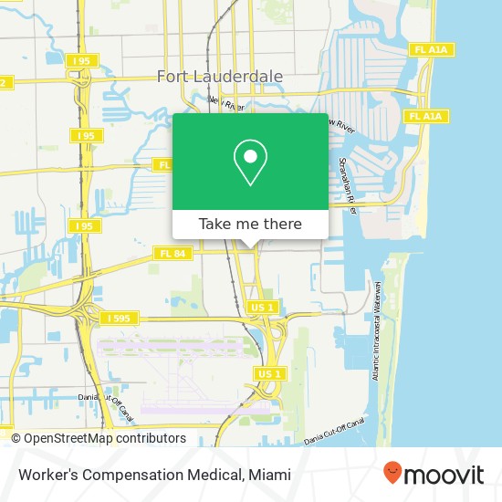 Mapa de Worker's Compensation Medical