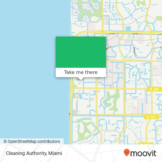 Cleaning Authority map