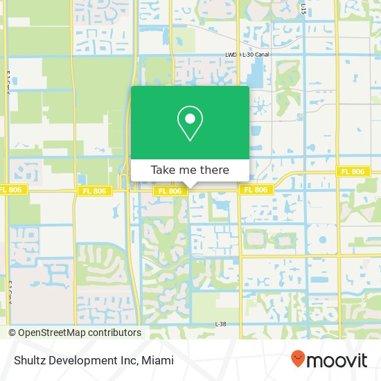Mapa de Shultz Development Inc