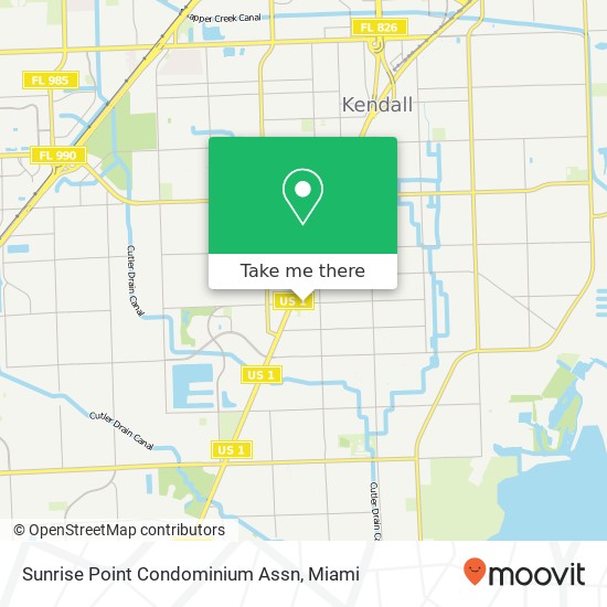 Mapa de Sunrise Point Condominium Assn