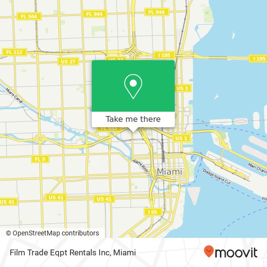 Film Trade Eqpt Rentals Inc map