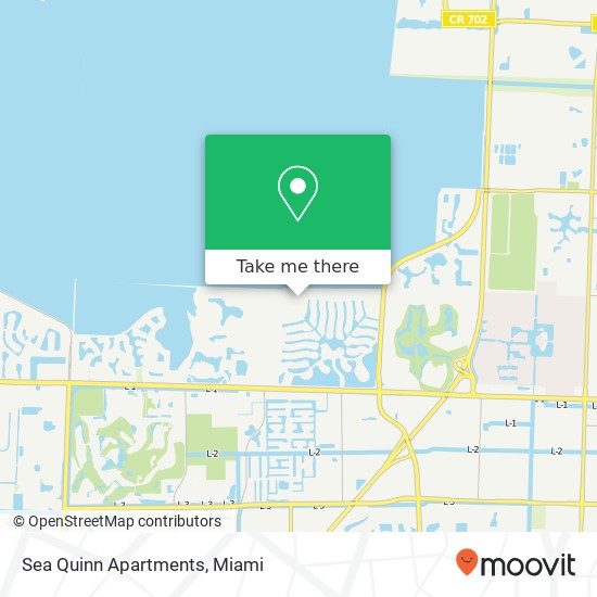 Mapa de Sea Quinn Apartments