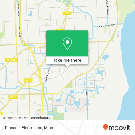 Mapa de Pinnacle Electric Inc