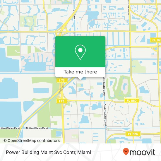 Power Building Maint Svc Contr map