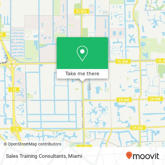 Mapa de Sales Training Consultants