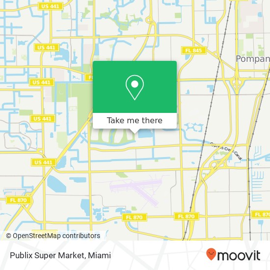 Publix Super Market map