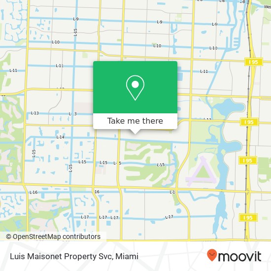 Luis Maisonet Property Svc map