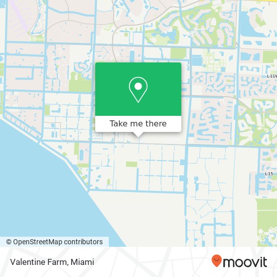 Valentine Farm map