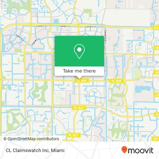 Mapa de CL Claimswatch Inc