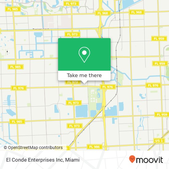 El Conde Enterprises Inc map