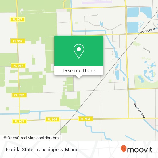 Mapa de Florida State Transhippers