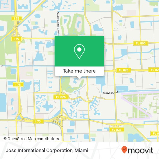 Joss International Corporation map