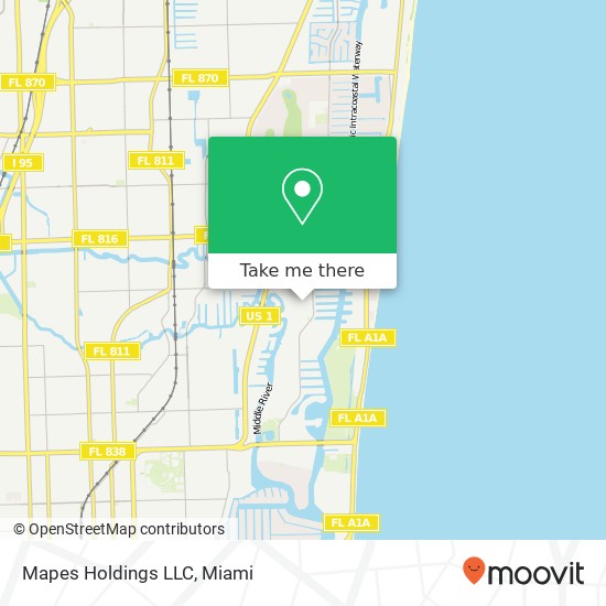 Mapes Holdings LLC map