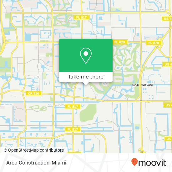 Arco Construction map