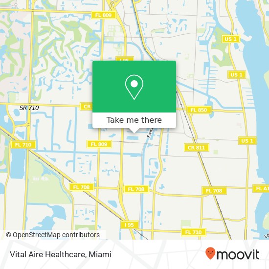 Vital Aire Healthcare map