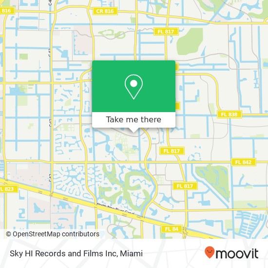 Sky HI Records and Films Inc map