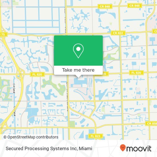 Secured Processing Systems Inc map