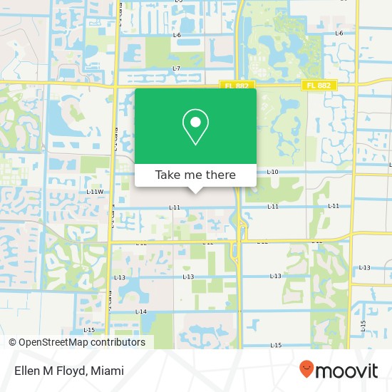 Mapa de Ellen M Floyd