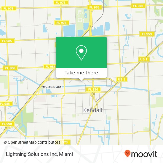 Mapa de Lightning Solutions Inc