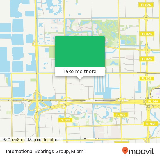 Mapa de International Bearings Group