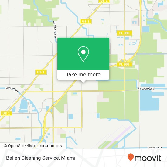 Mapa de Ballen Cleaning Service