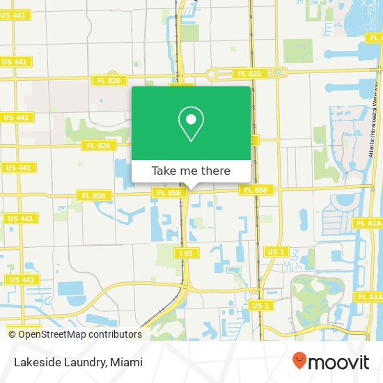 Mapa de Lakeside Laundry