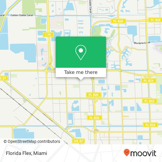 Florida Flex map