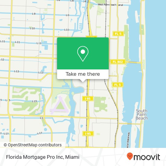 Florida Mortgage Pro Inc map