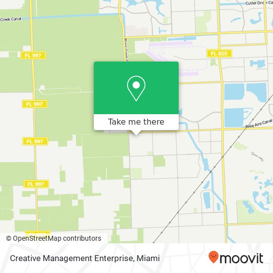 Mapa de Creative Management Enterprise