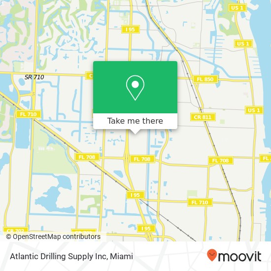 Atlantic Drilling Supply Inc map
