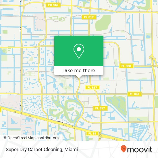 Mapa de Super Dry Carpet Cleaning