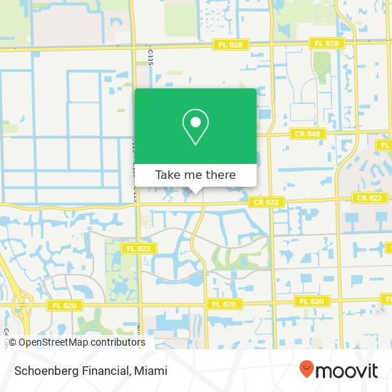 Schoenberg Financial map