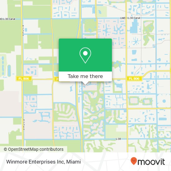 Mapa de Winmore Enterprises Inc