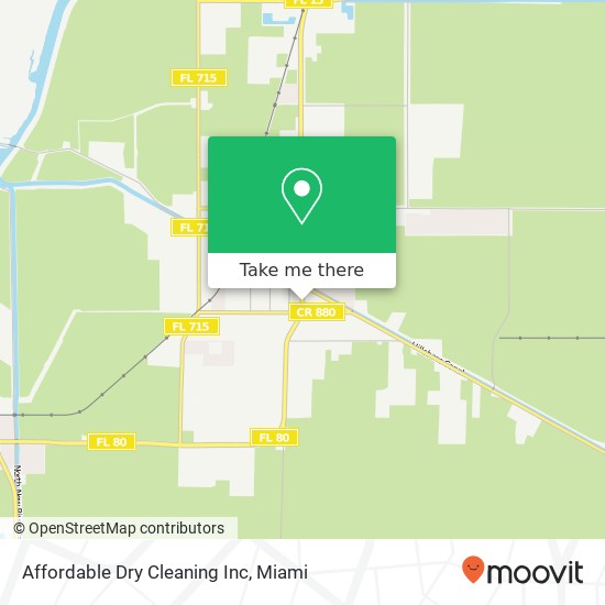 Mapa de Affordable Dry Cleaning Inc