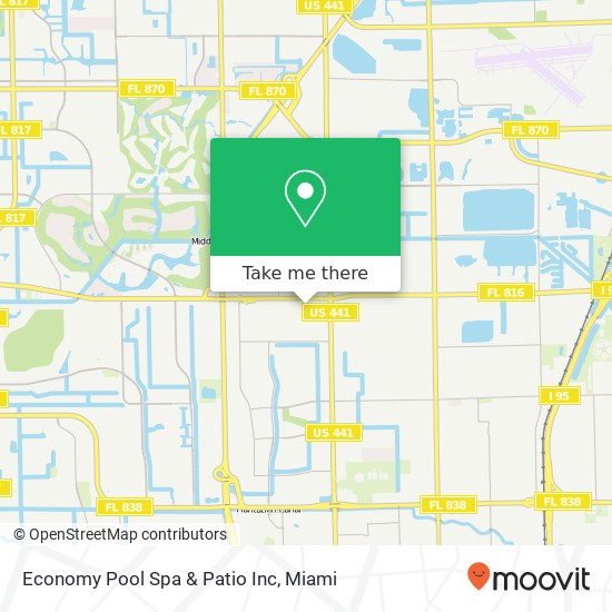 Economy Pool Spa & Patio Inc map