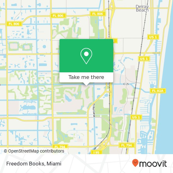 Freedom Books map