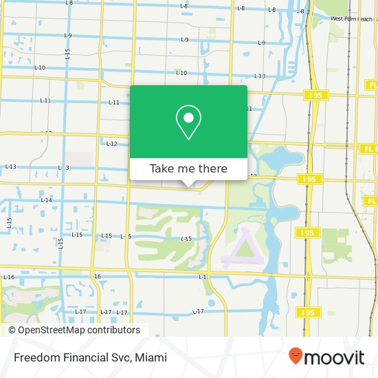 Mapa de Freedom Financial Svc