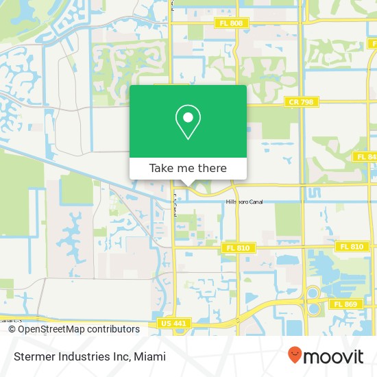 Mapa de Stermer Industries Inc