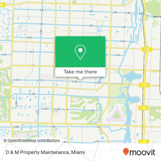 D & M Property Maintenance map