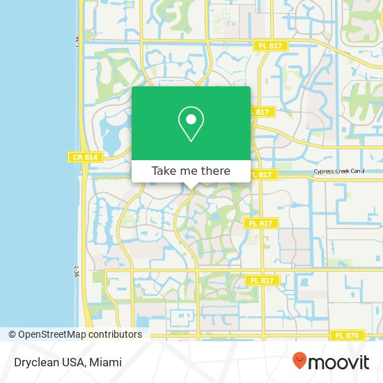 Mapa de Dryclean USA