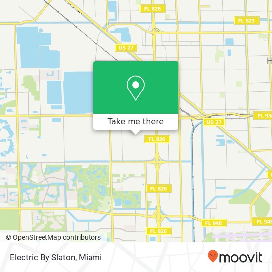 Electric By Slaton map