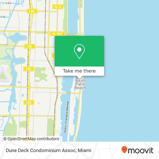 Dune Deck Condominium Assoc map