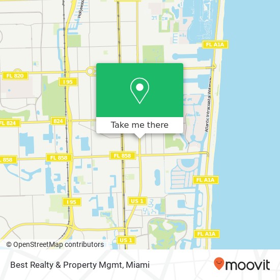 Best Realty & Property Mgmt map