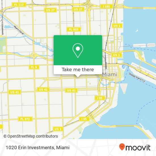 1020 Erin Investments map