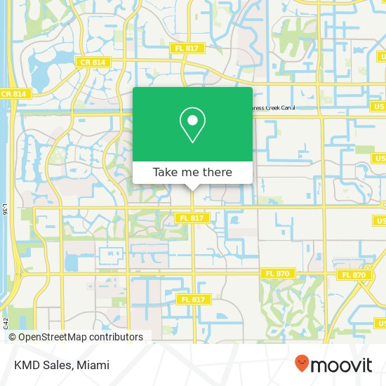 KMD Sales map