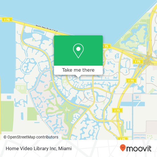 Home Video Library Inc map
