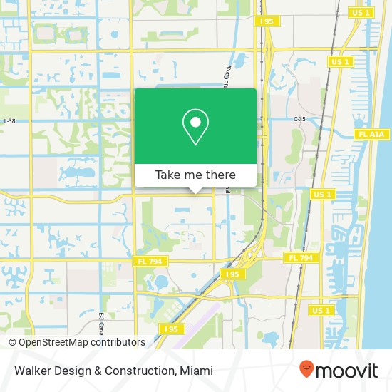 Walker Design & Construction map