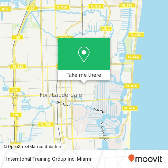 Mapa de Interntonal Training Group Inc